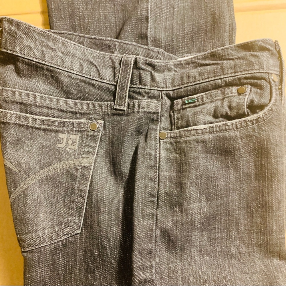 “JOE JEANS” Black wash, straight leg size 28